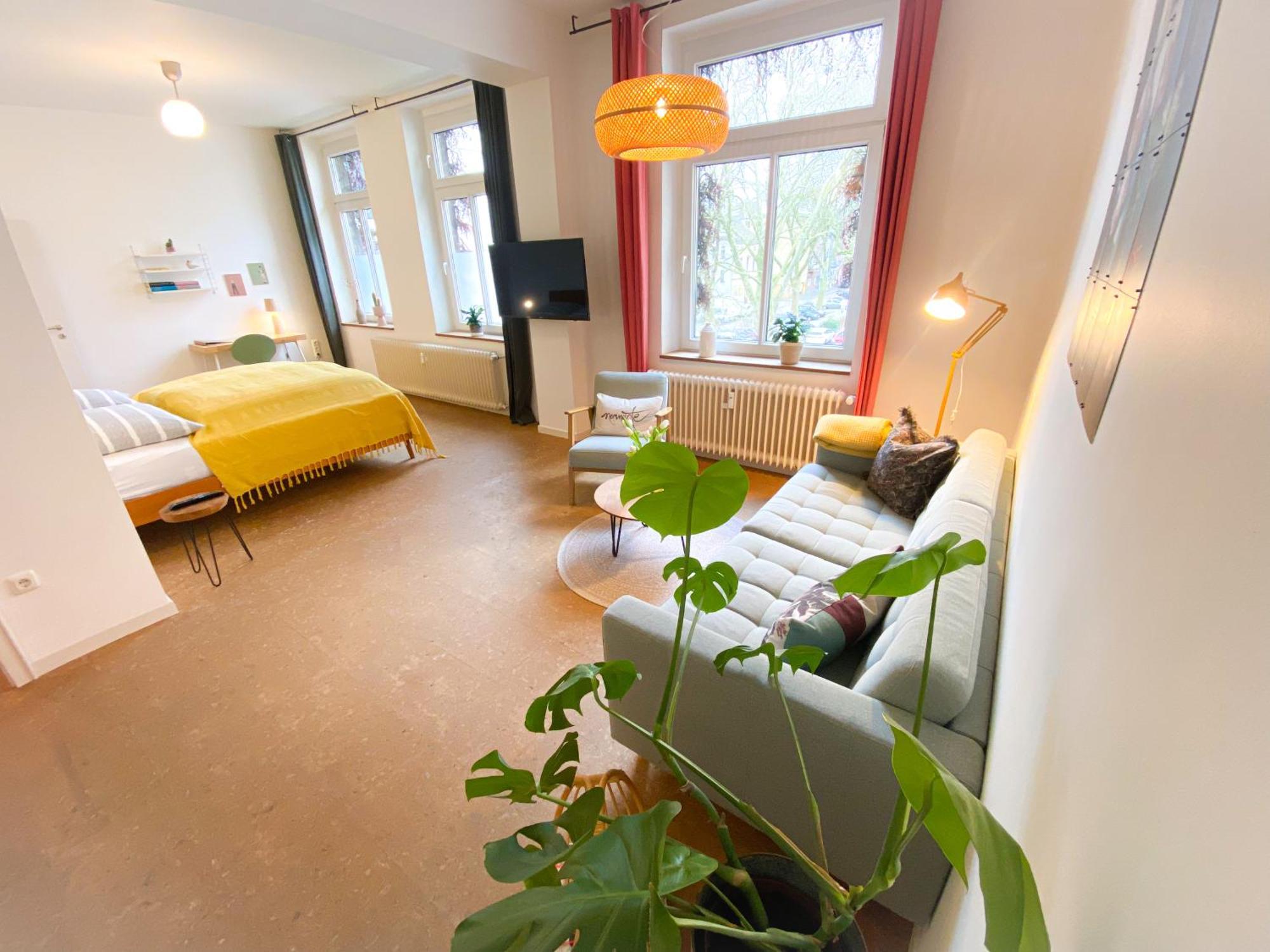 Apartments "Am Rheinorange", Netflix & Prime Duisburg Exterior foto