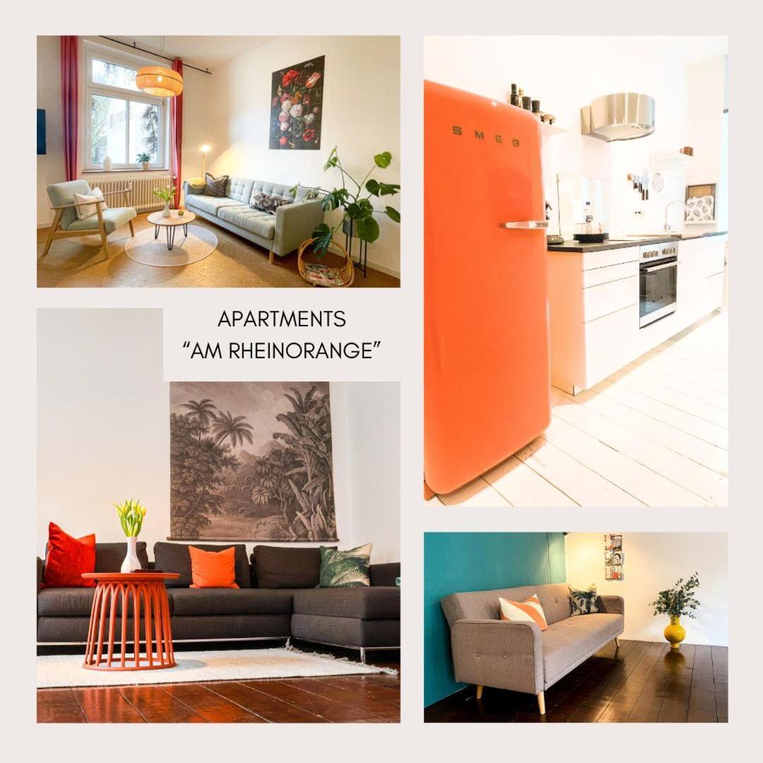 Apartments "Am Rheinorange", Netflix & Prime Duisburg Exterior foto